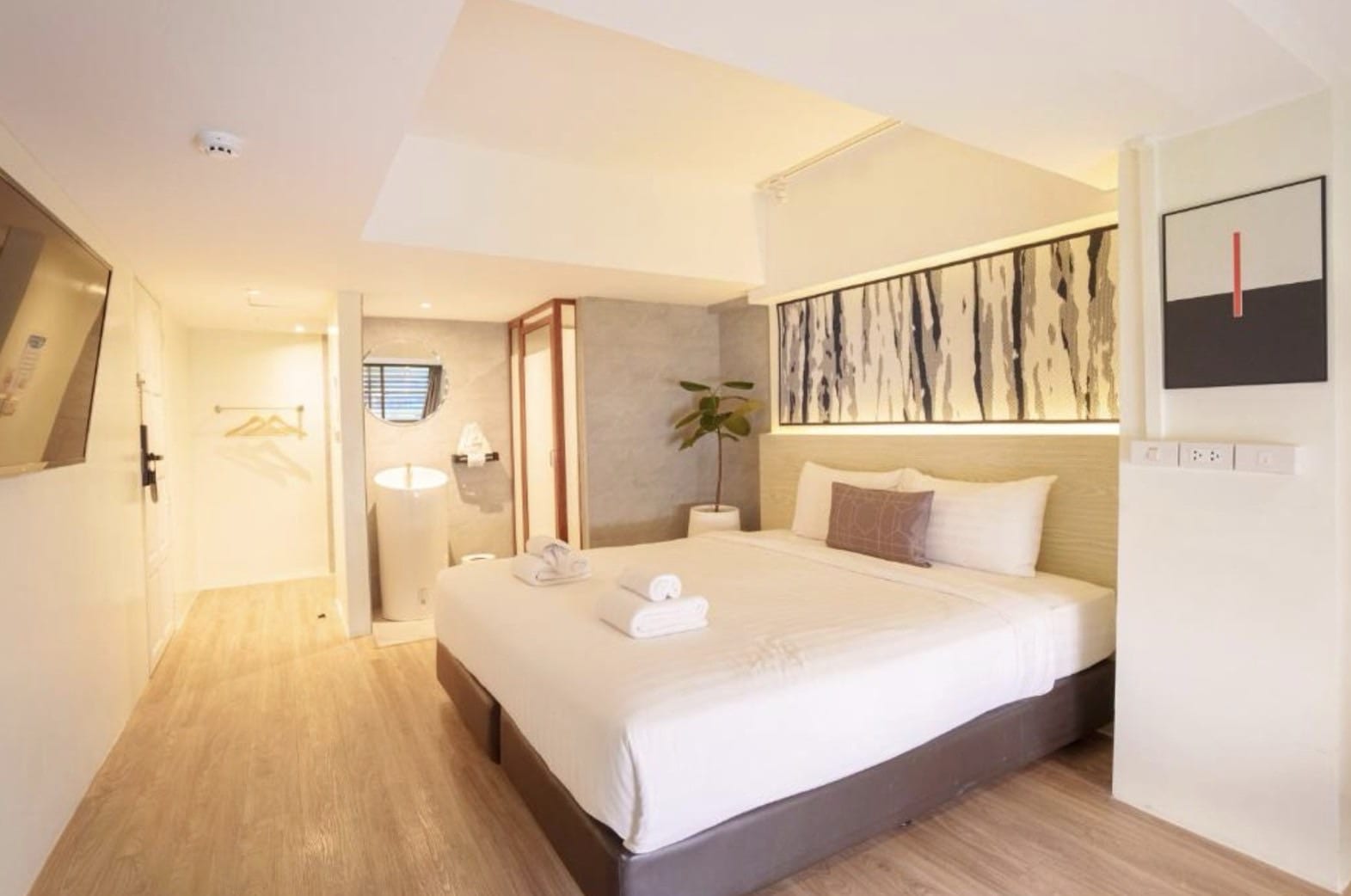 วิวเมืองจากห้อง Premier ชั้น 5-8 - Zayn Hotel พร้อมพงษ์
